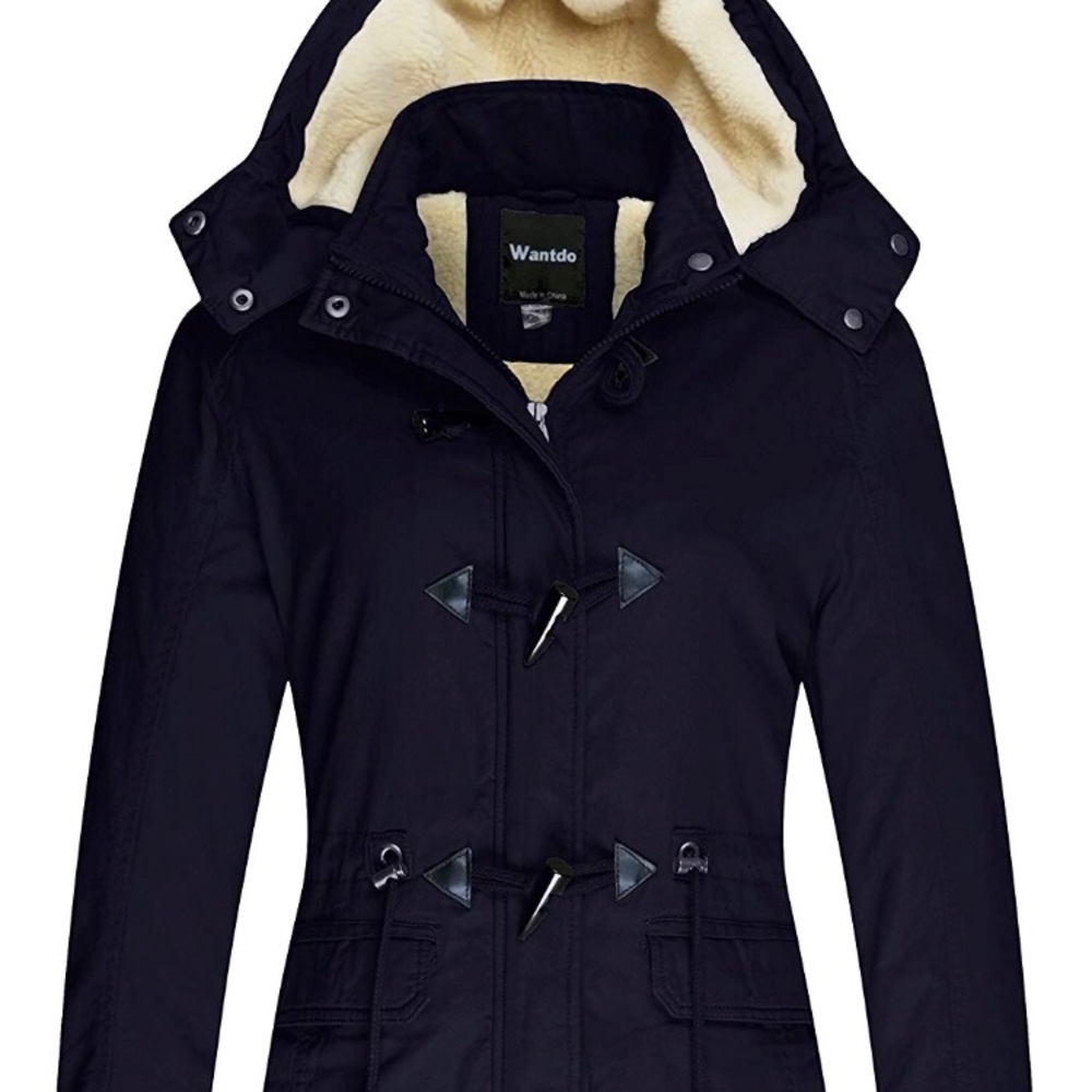 Women's Winter Jacket Coat with Removable Hood
